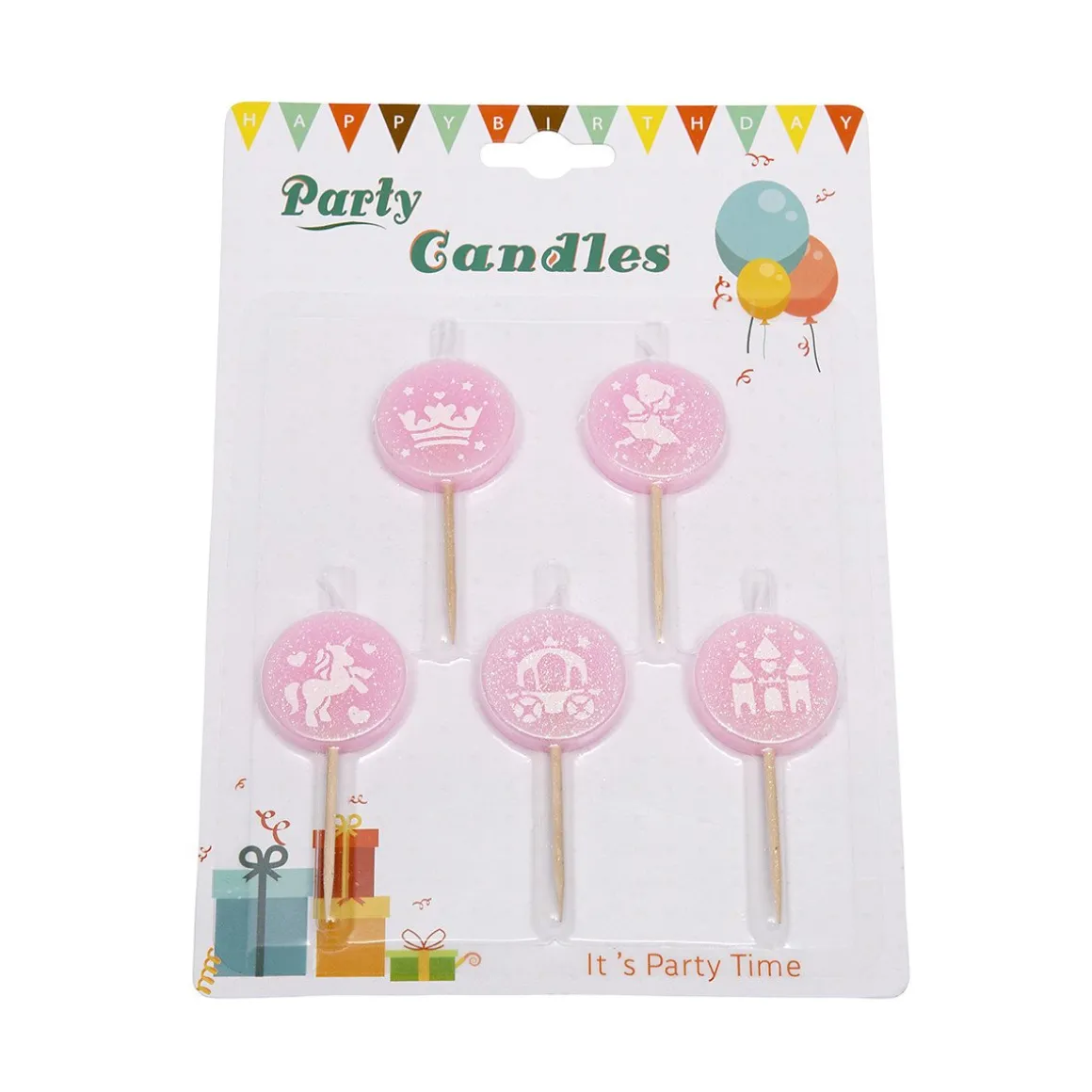 Taartkaarsjes Prinsessen**