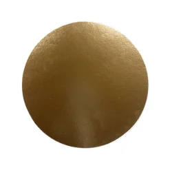 Taartkarton Goud/Wit Ø28cm per stuk