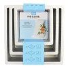 Taartpan PME Vierkant 7,5cm(h) Set/3