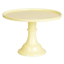 Taartplateau Geel Melamine Ø30x20m