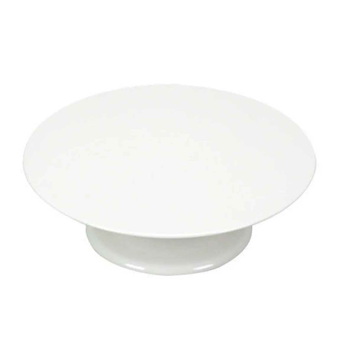 Taartplateau Melamine Draaibaar Wit Ø32x10cm