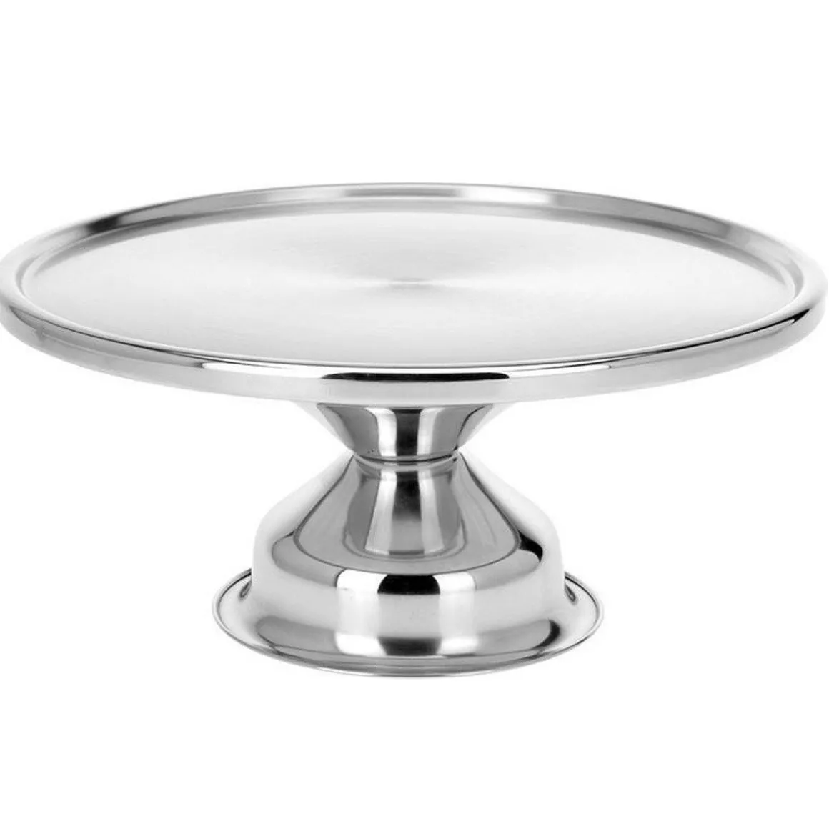 Taartplateau RVS Ø33x14cm