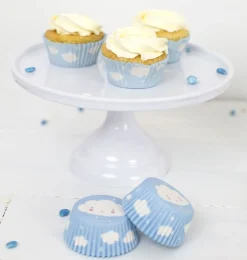 Taartplateau Wit Melamine Ø23,5x12cm