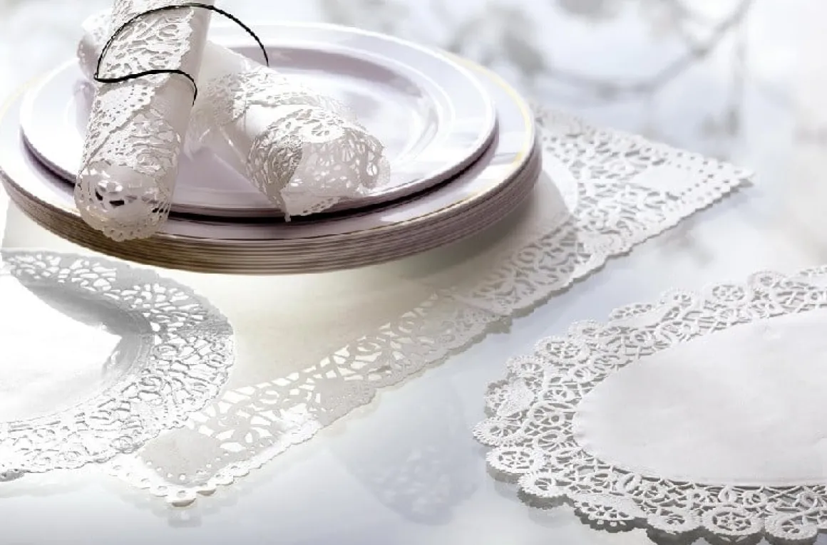 Taartrand Ø16cm Wit 250 stuks