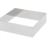 Taartring RVS Vierkant 20x20x5cm