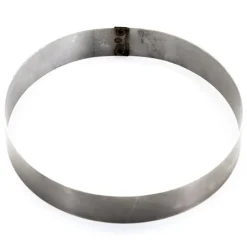 Taartring RVS Ø16x2,5cm