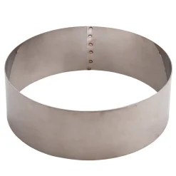 Taartring RVS Ø6x3cm