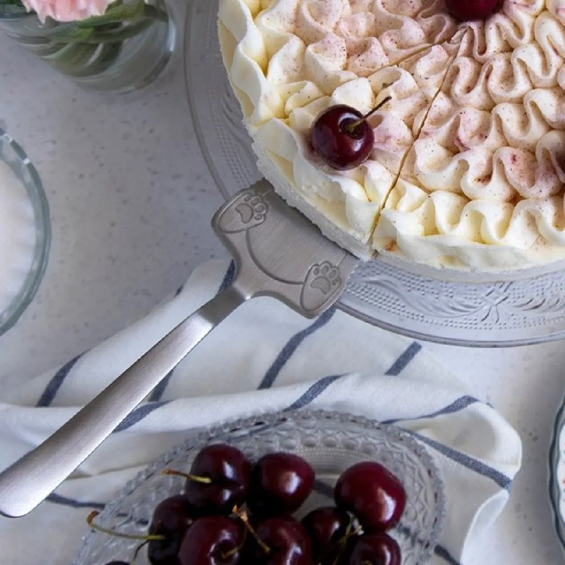 Taartschep Kat Cakitty RVS 23cm