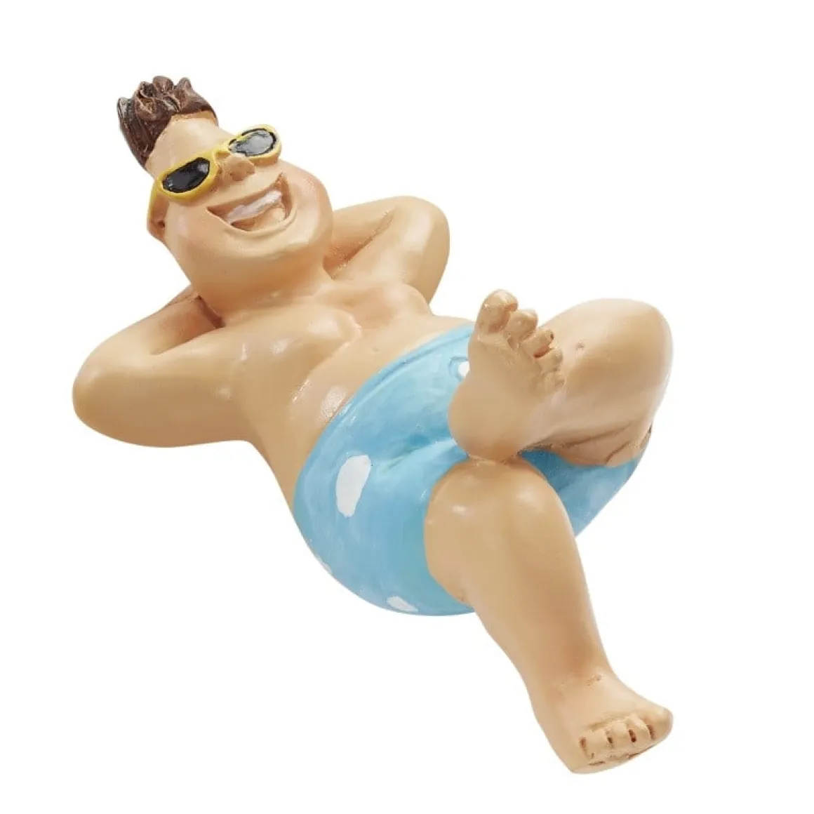 Taarttopper Strandganger Man Liggend 6cm