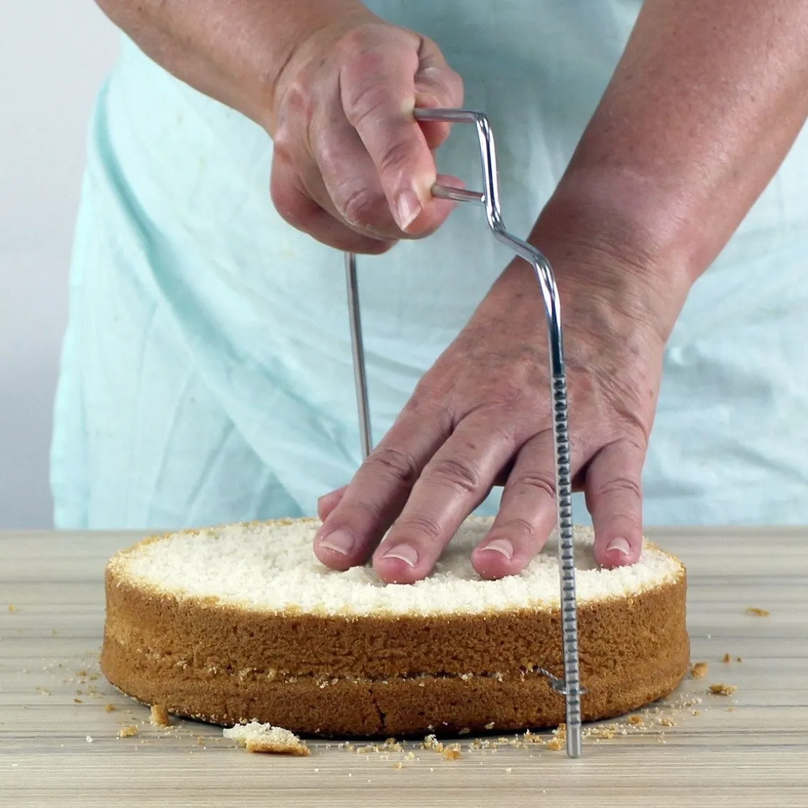 Taartzaag/ cake leveller PME - 46 cm