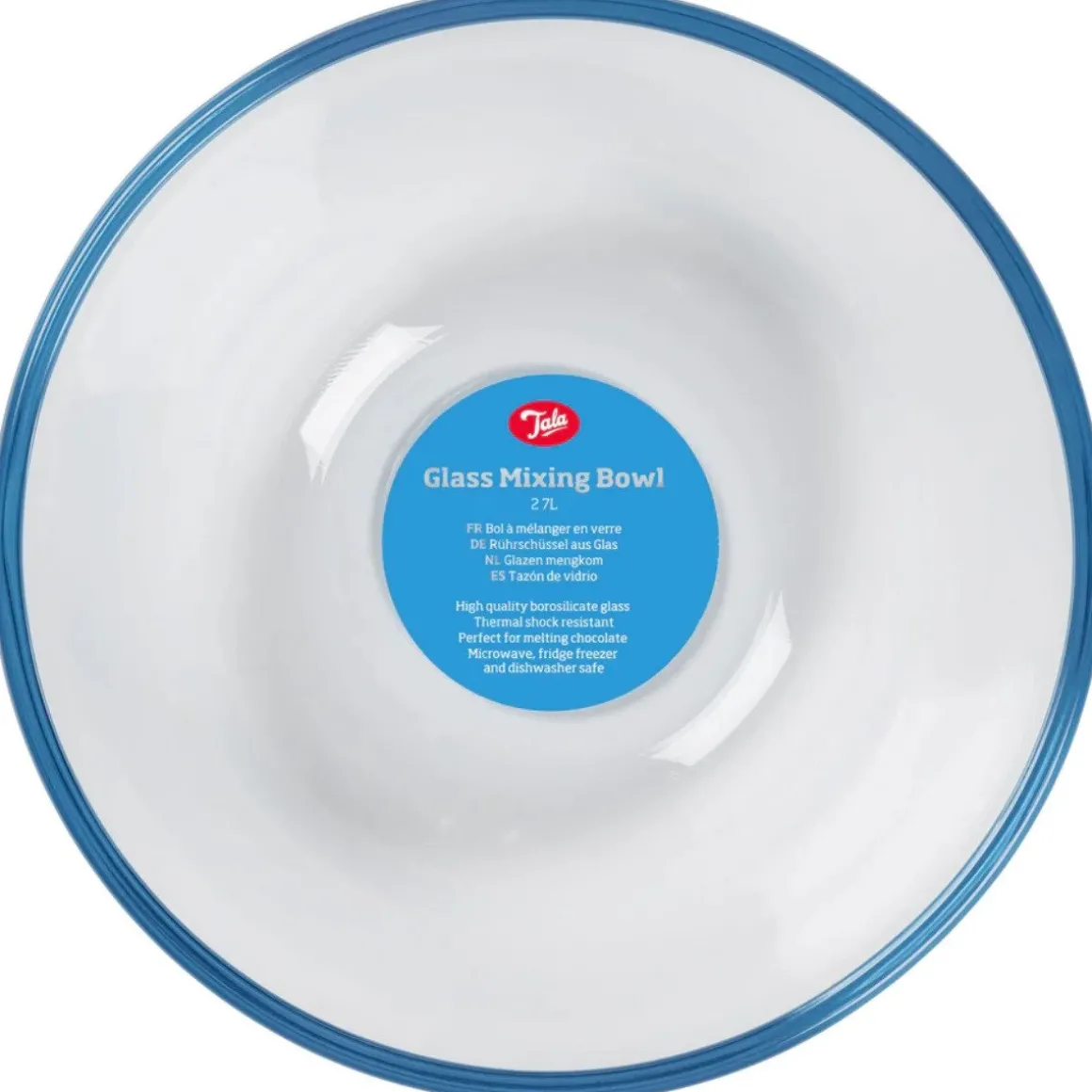 Tala Beslagkom Glas 2,7L (Ø23cm)