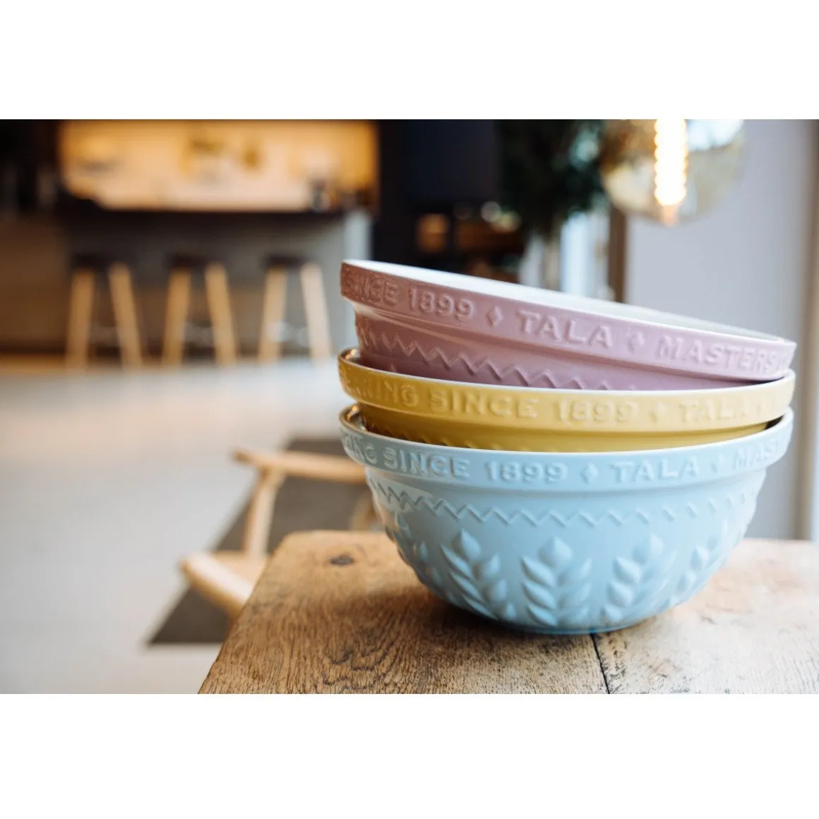 Tala Beslagkom Keramiek Blauw Ø30cm