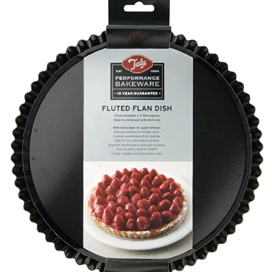 Tala Vlaaipan Losse Bodem Ø25x3,5cm