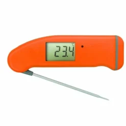 Thermometer Geijkt -50°C tot + 300°C.Thermapen Oranje
