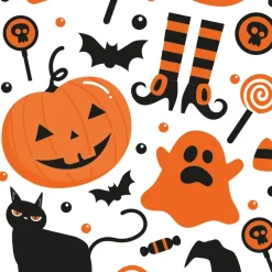 Traktatiezakjes Halloween 12,5x3x24(h)cm 20 stuks**