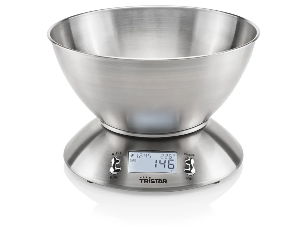 Tristar Keukenweegschaal met Mengkom 5kg