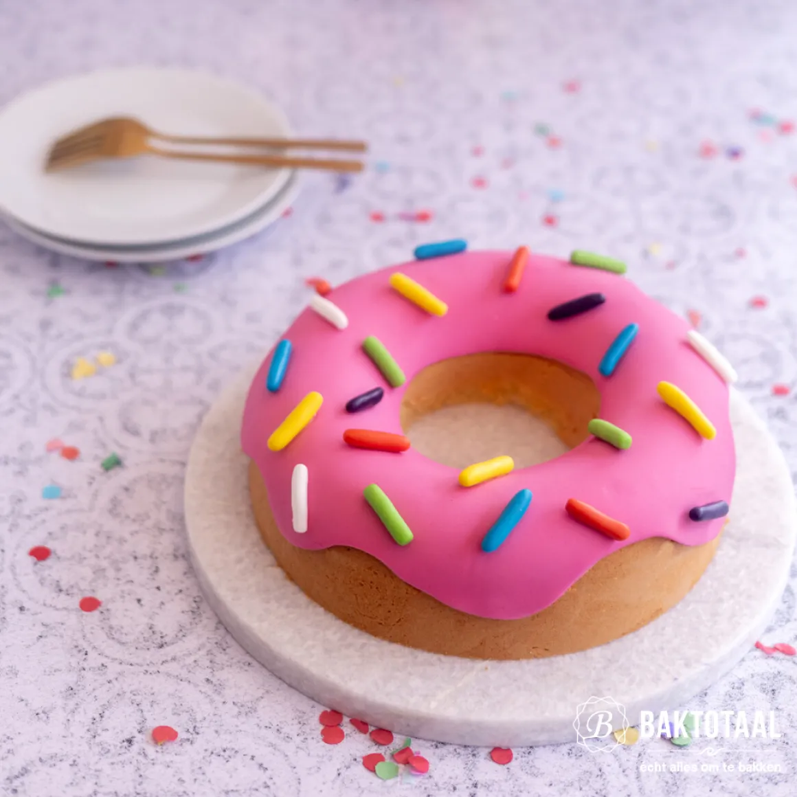 Tulband Bakvorm Ciambella Ø20x7,5(h) cm