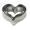 Uitstekerset Hart Ø3,5-6,5cm Set/3