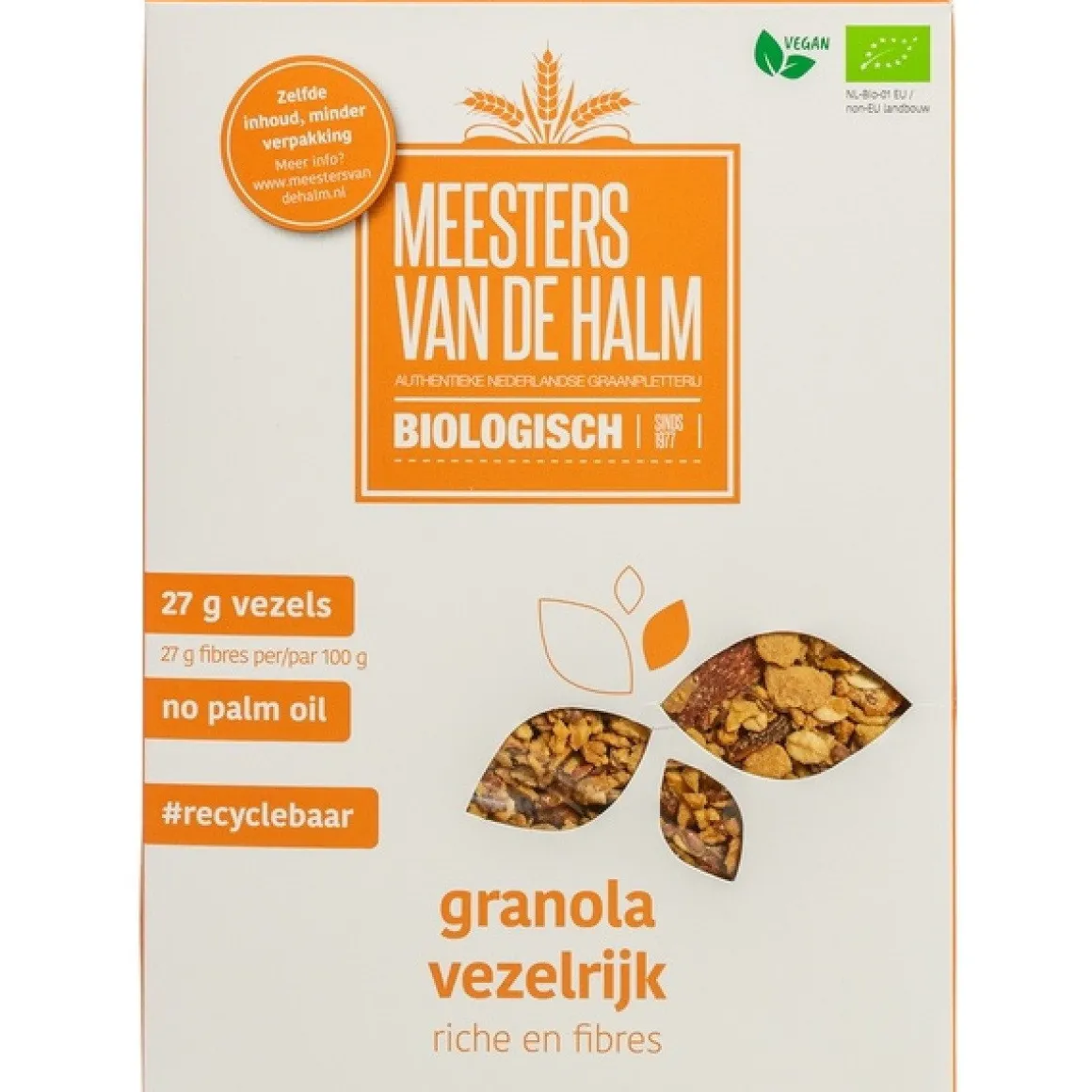 Vezelrijke Granola Biologisch 350g