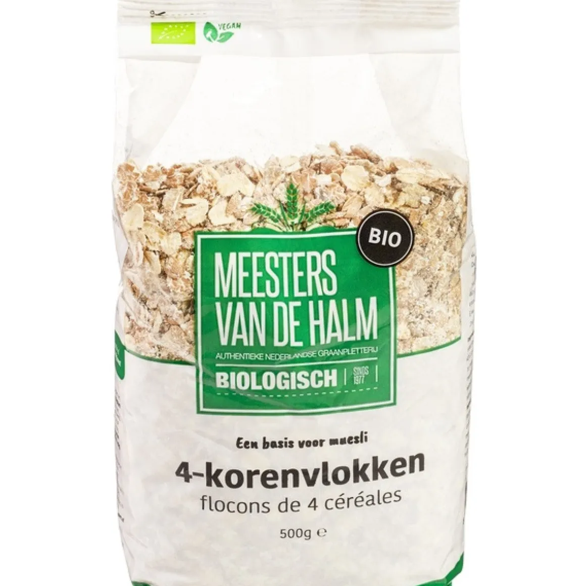 Vier Korenvlokken Biologisch 500g