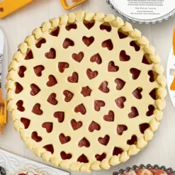 Vlaaistans kunststof Hartjes Ø30cm 2-delig