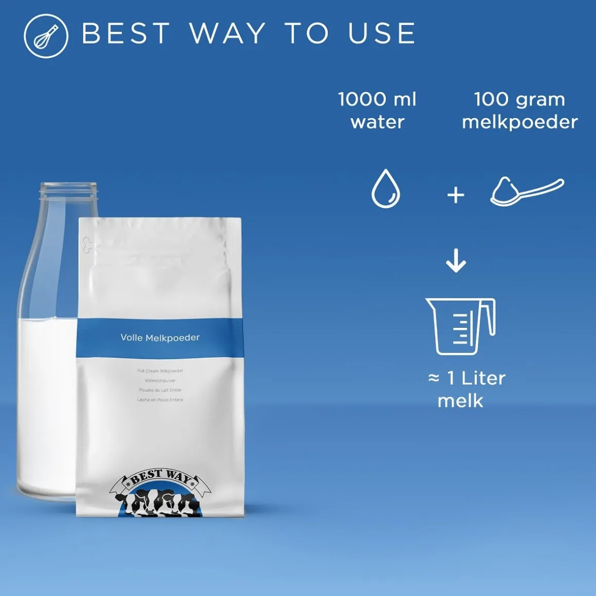 Volle Melkpoeder 5kg