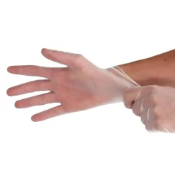 Wegwerp Handschoenen Vinyl Poedervrij Wit XL 100st.