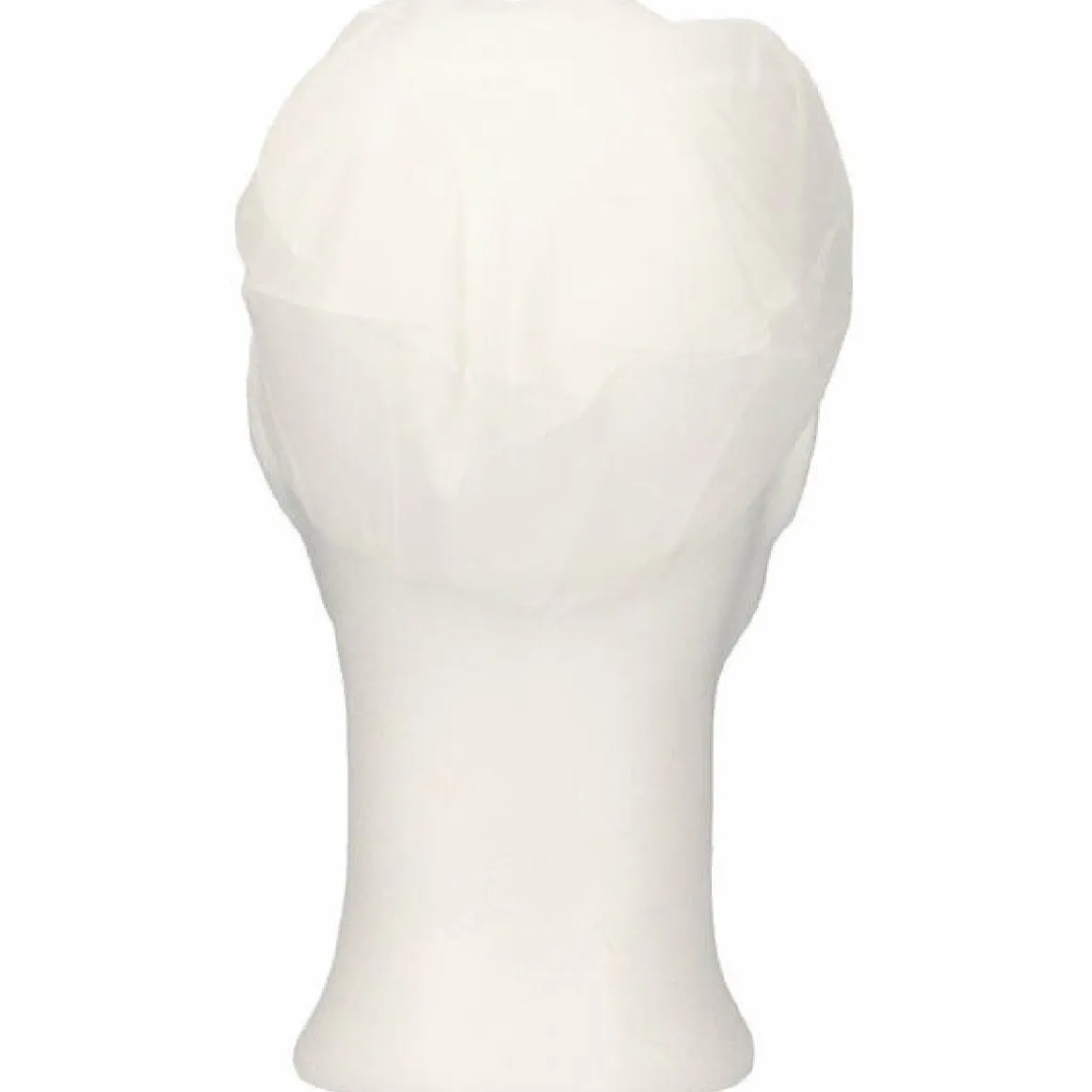 Wegwerppet Wit met Klep 100st.