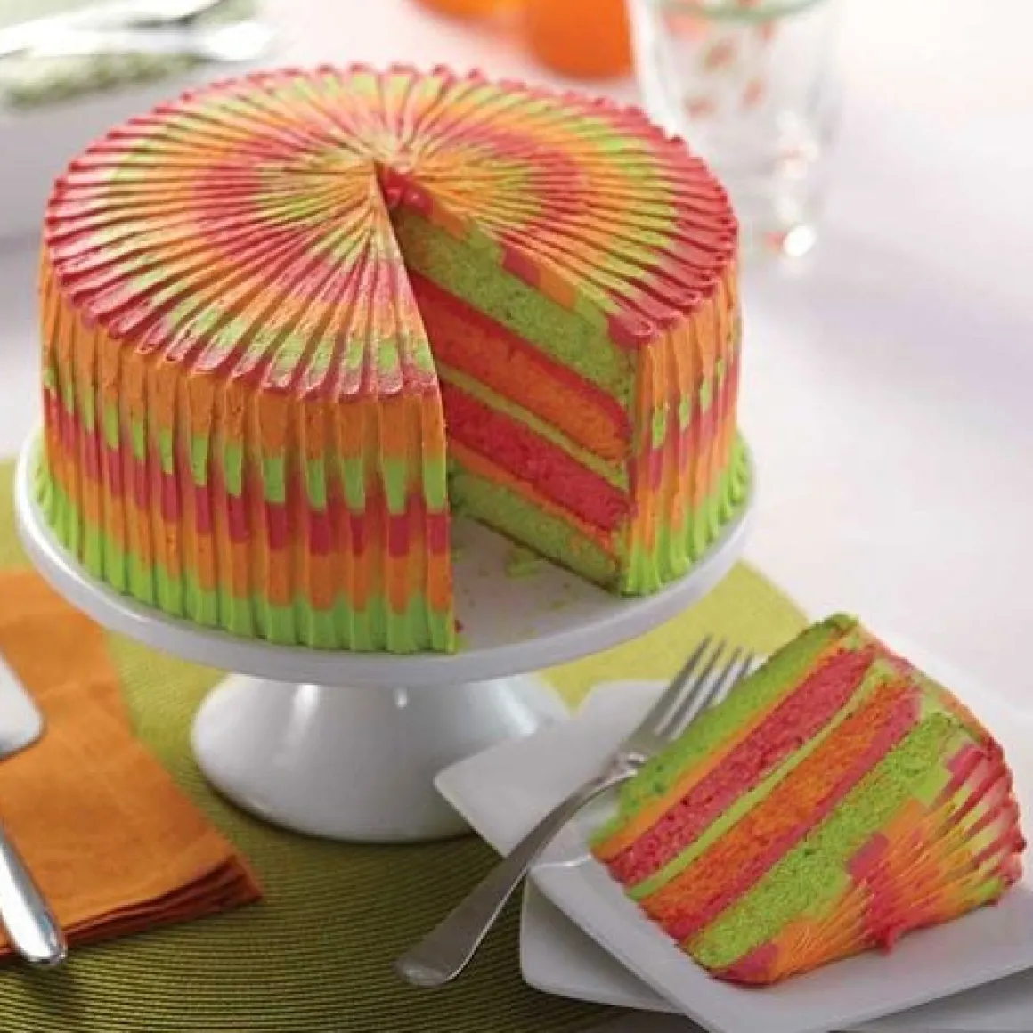 Wilton Bakvormen Easy Layers Rond 20cm set/4