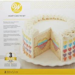 Wilton bakvormen set Hart vulling**