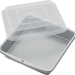 Wilton Brownie Bakvorm met Deksel 22,5x22,5cm