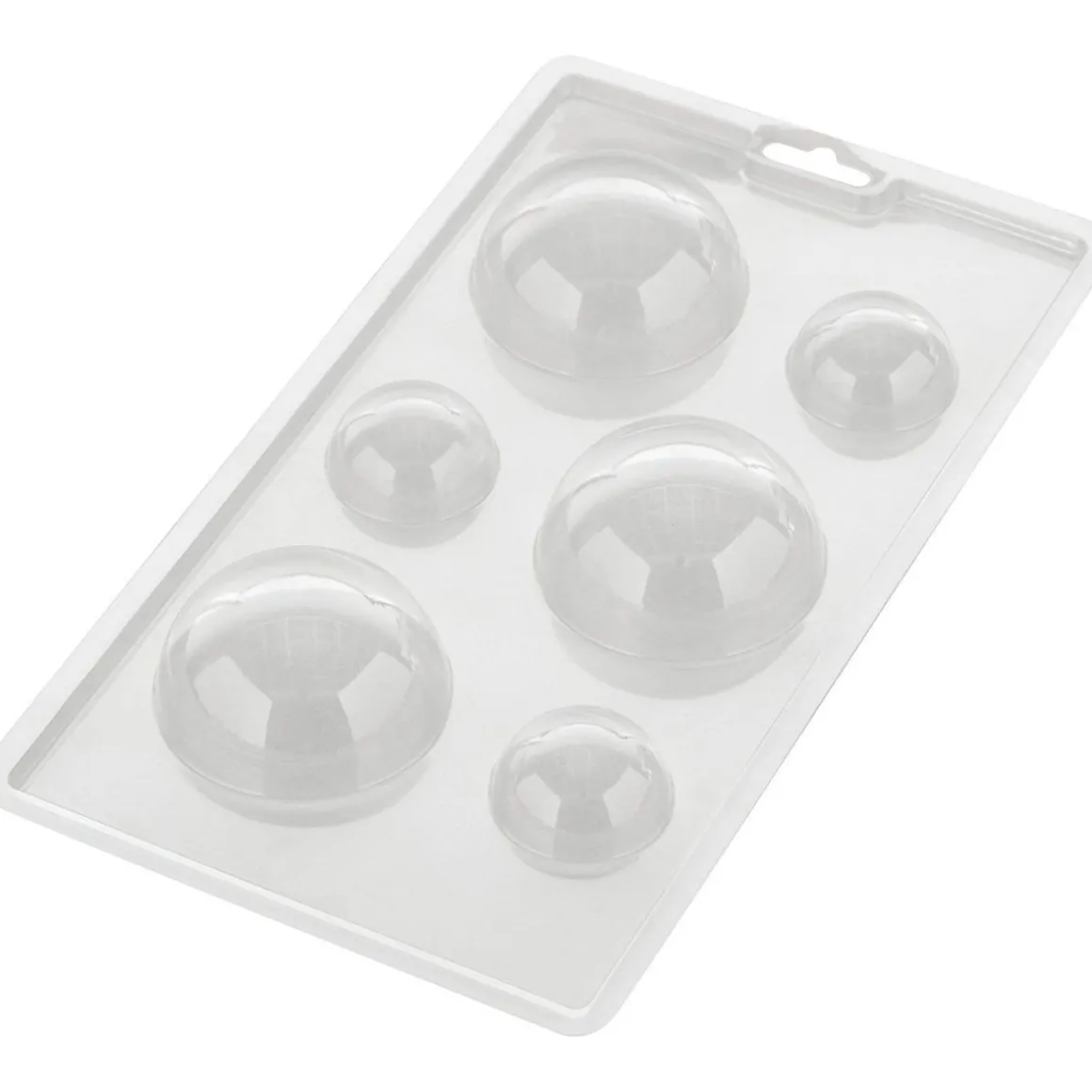 Wilton Chocolade Holvorm Halve Bollen (6x)**