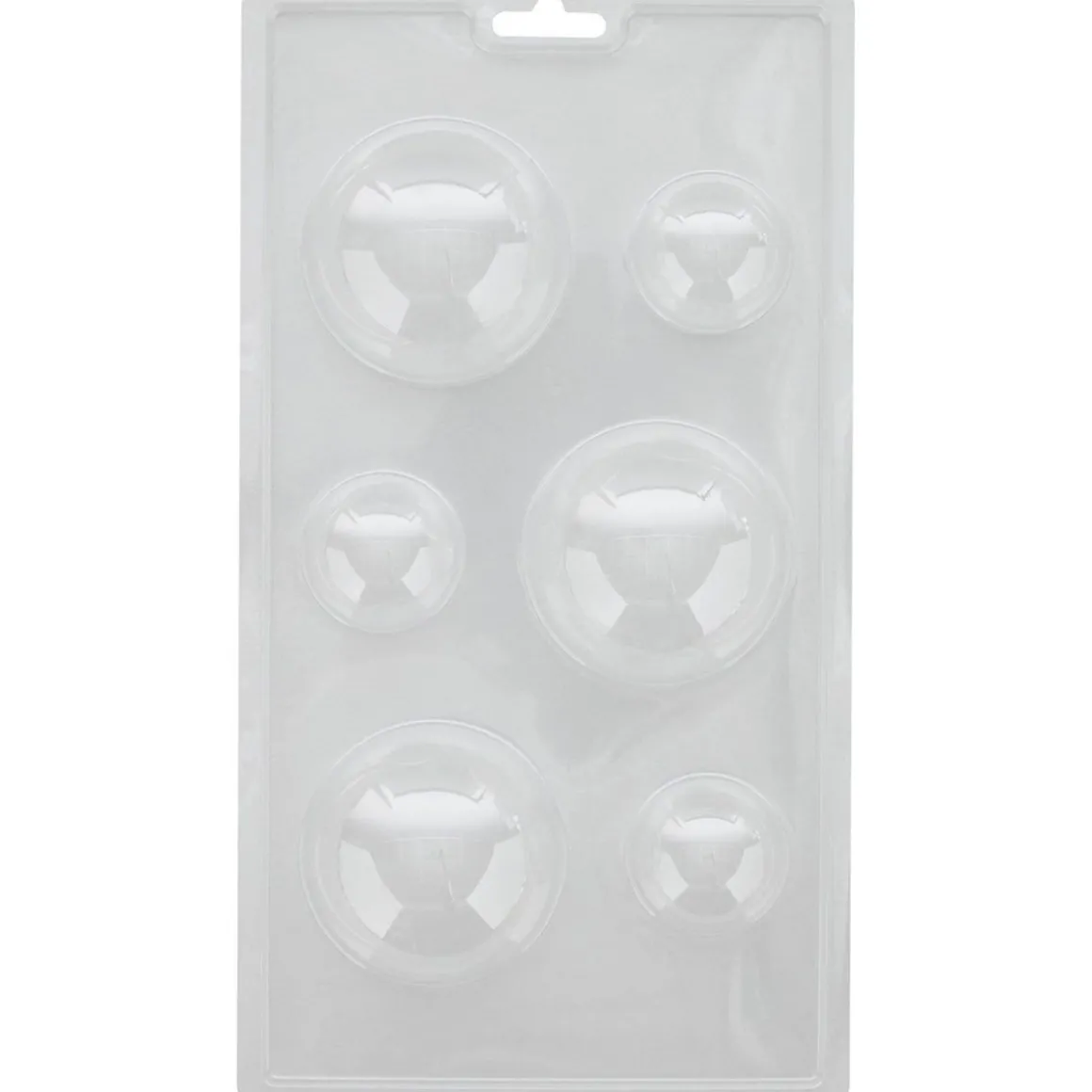 Wilton Chocolade Holvorm Halve Bollen (6x)**