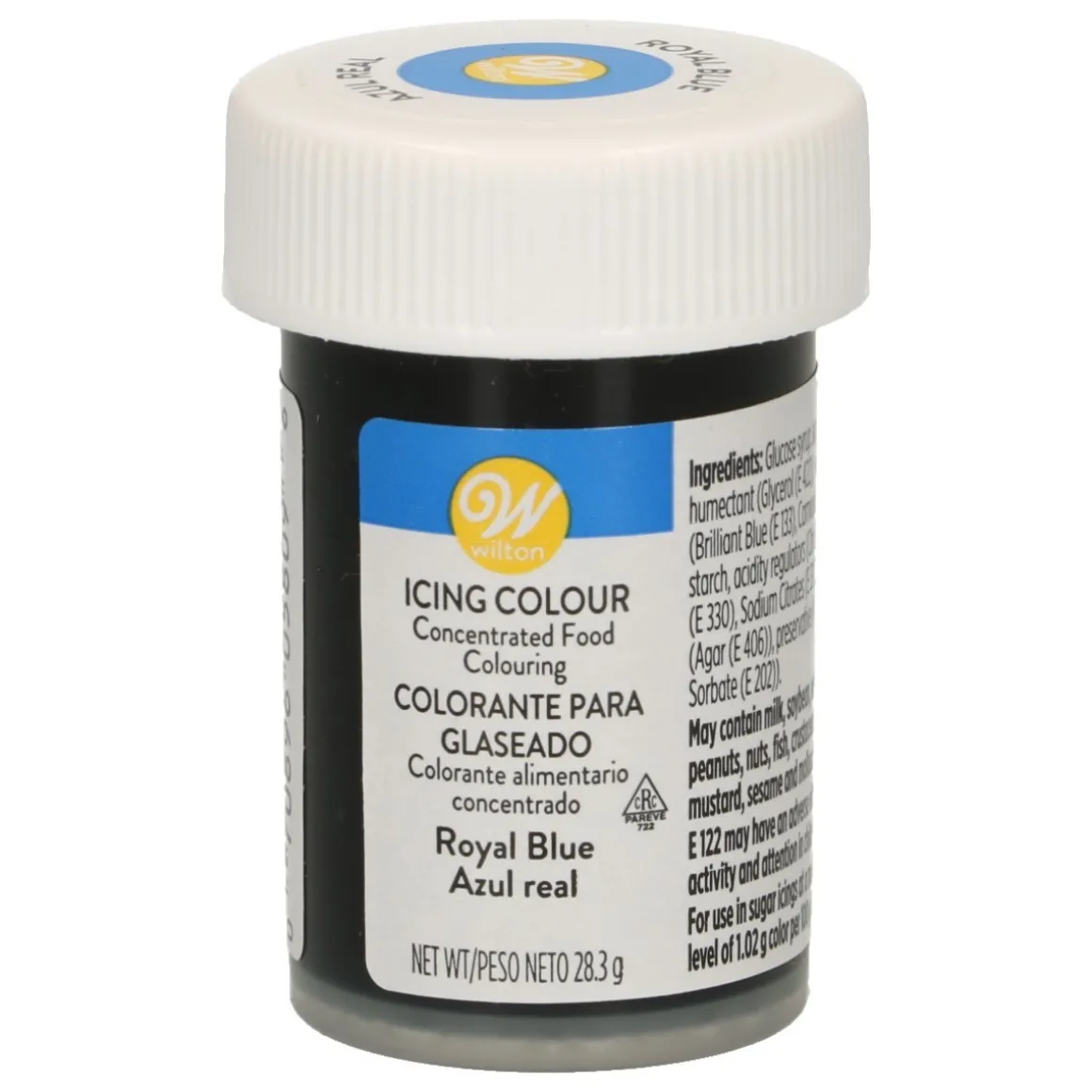 Wilton Kleurstof Gel Koninklijk Blauw 28g