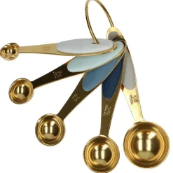 Wilton Maatlepels Goud Set/5