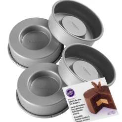 Wilton Mini Bakvorm Gevulde Cake Ø10cm Set/4