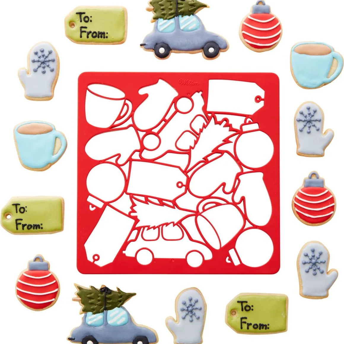 Wilton Multi-Koekjesuitsteker Kerst**