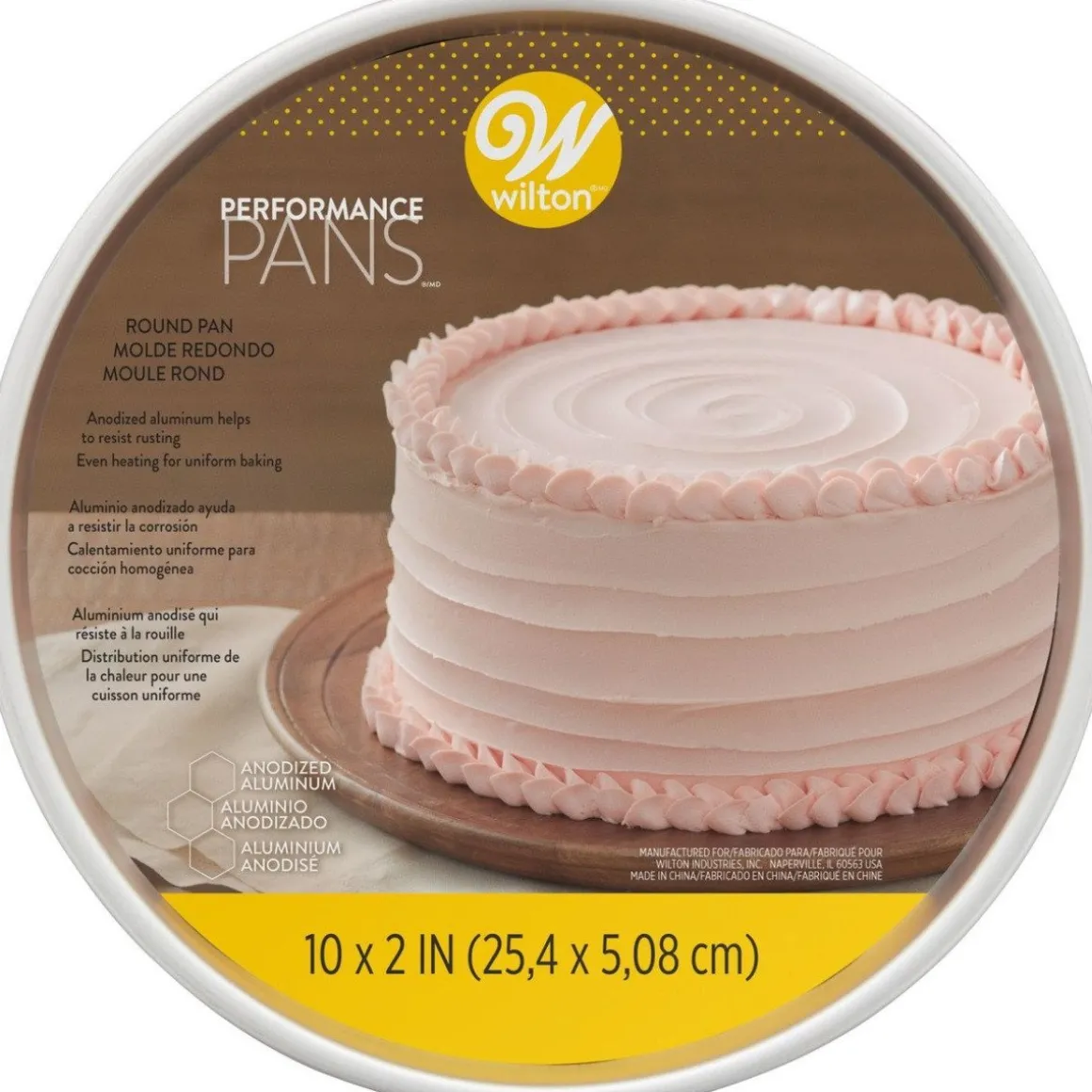 Wilton Performance Taartpan Rond Ø25x5cm