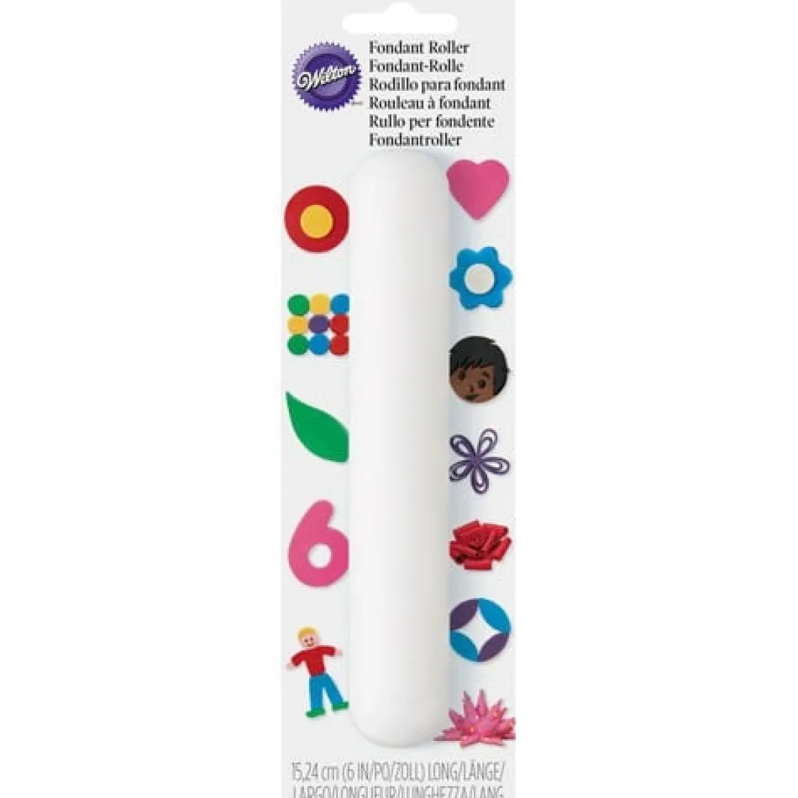 Wilton Rolstok Kunststof 15cm