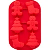 Wilton Siliconen Bakvorm Sok-Gingerbread-Kerstboom (6)