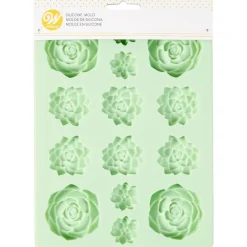 Wilton Siliconen Candy Mold Vetplantjes