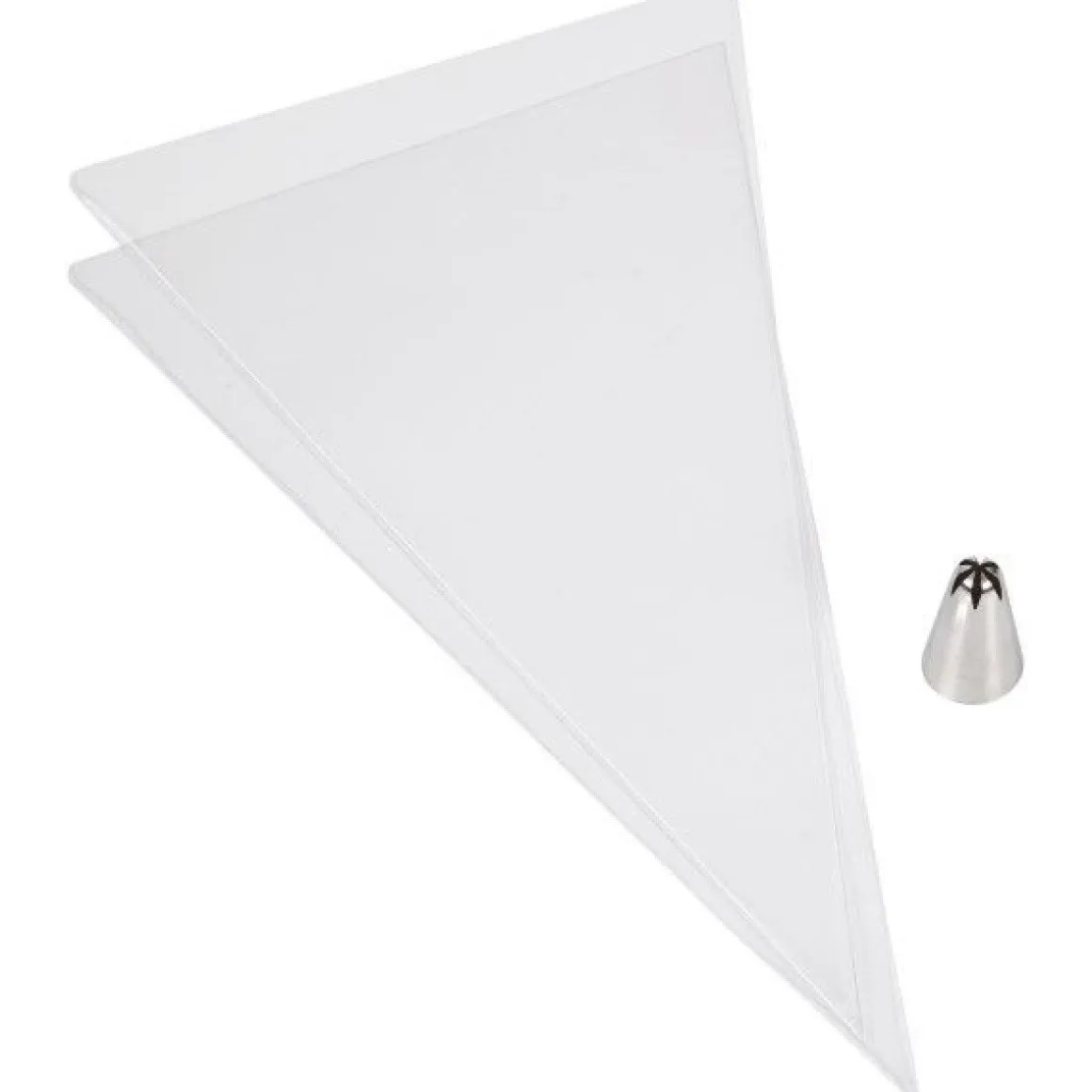 Wilton Spuitmondje #2D en Spuitzakken Set/3