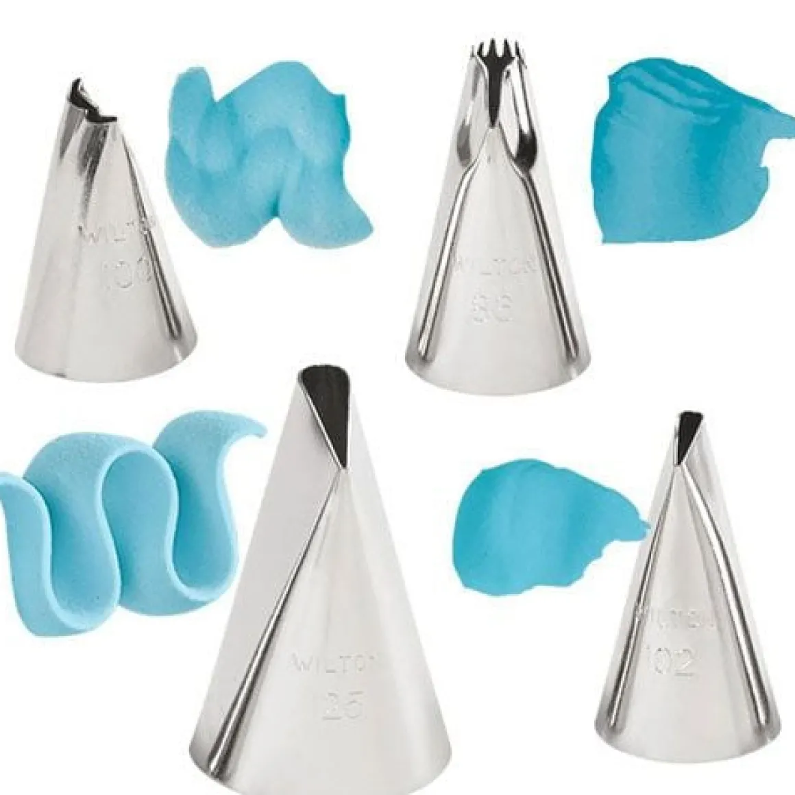 Wilton Spuitmondjes Set (#86, #100, #102, #125)