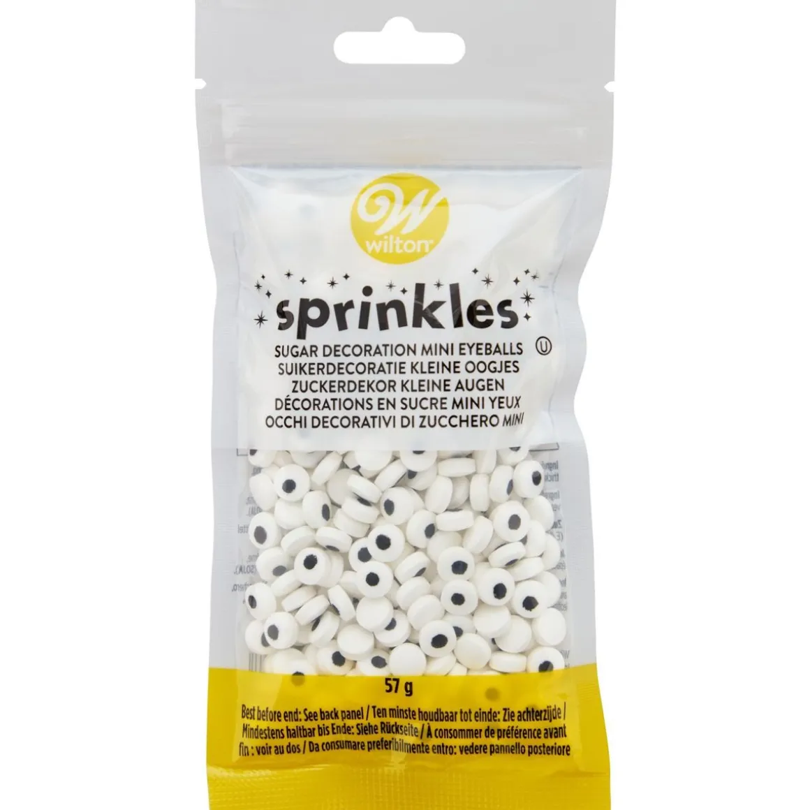 Wilton Suikerfiguren Mini Oogjes 57g (Ø7mm)