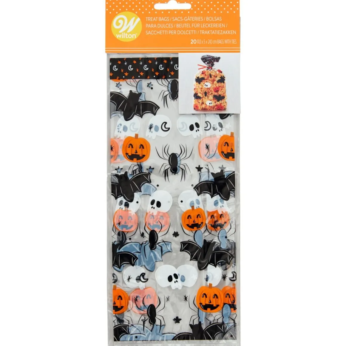 Wilton Traktatiezakjes Halloween 20st