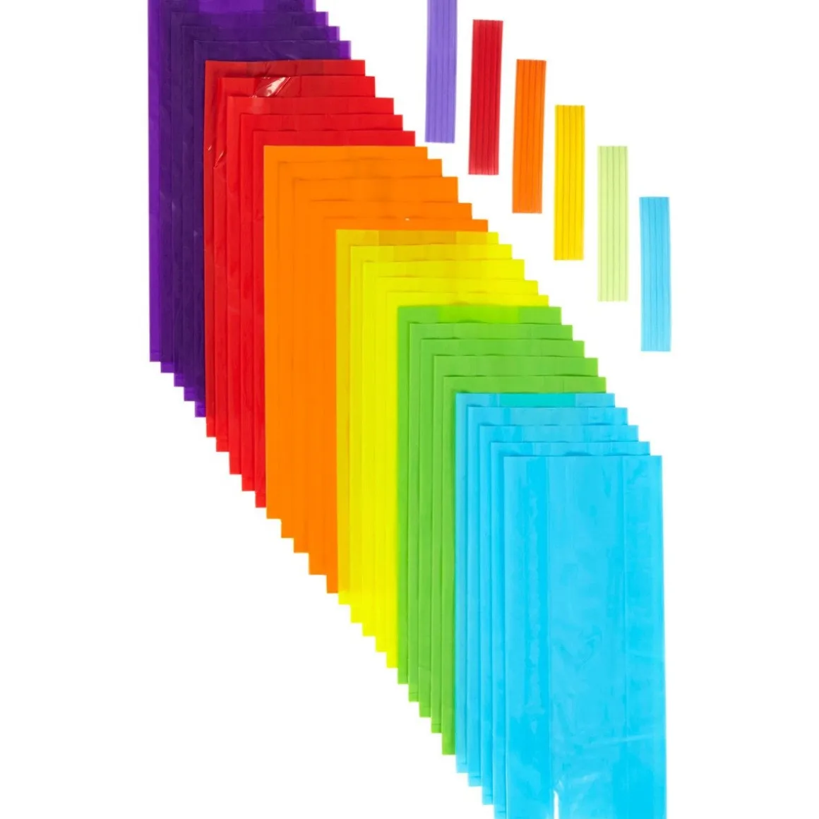 Wilton Traktatiezakjes Kleuren 30st