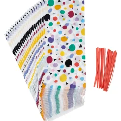 Wilton Traktatiezakjes Stippen & Driehoekjes 20st