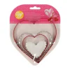 Wilton Uitsteker Nesting Hart Set/4