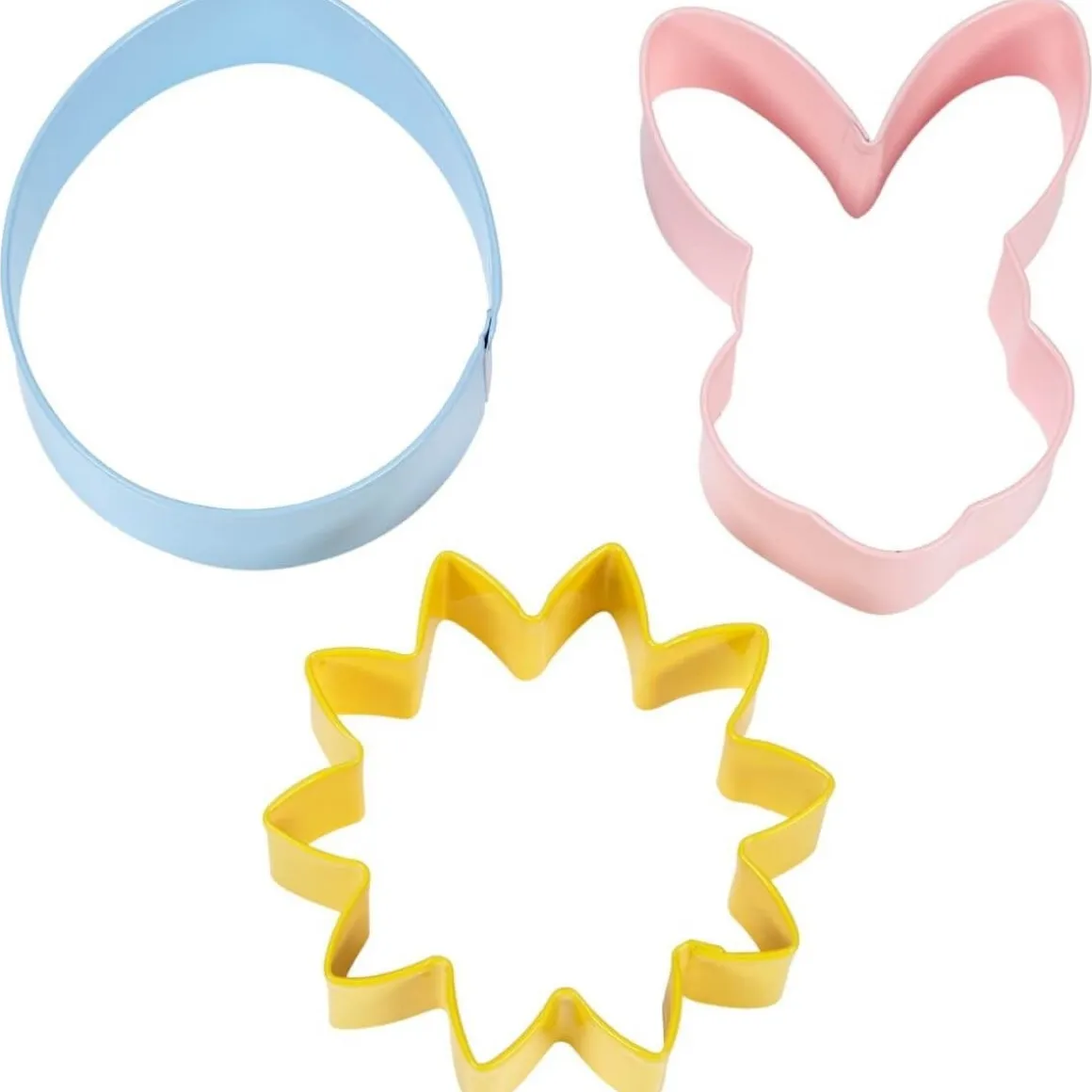 Wilton Uitsteker Pasen Bloem/Konijn/Ei Set/3