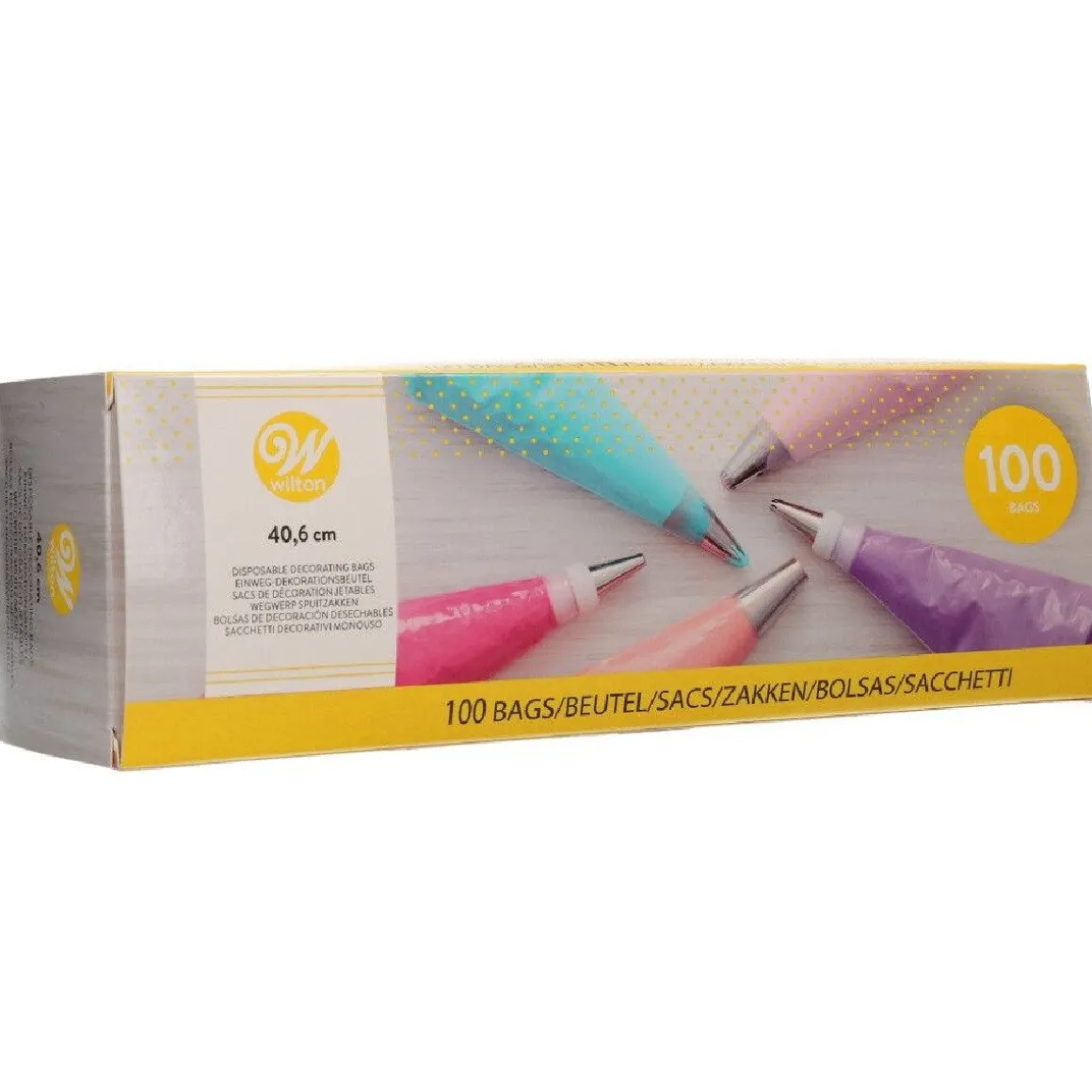 Wilton Wegwerp Spuitzakken 40cm 100 stuks